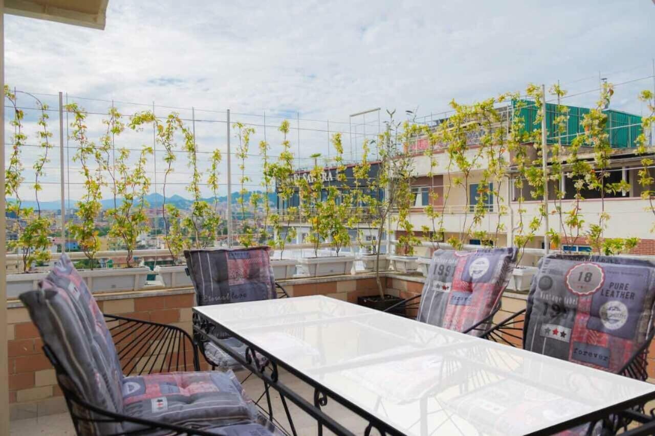 Modern Furnished Apartment With View Тирана Экстерьер фото